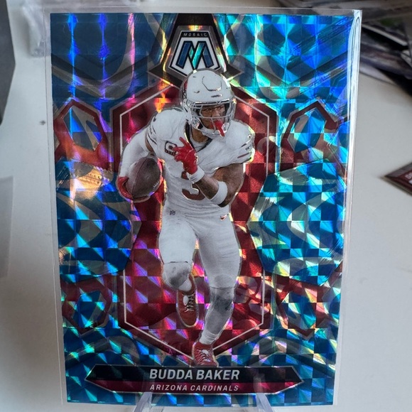 Panini Other - 2024 Budda Baker Blue Reactive Panini Mosaic Reactive Prizm. Mint condition